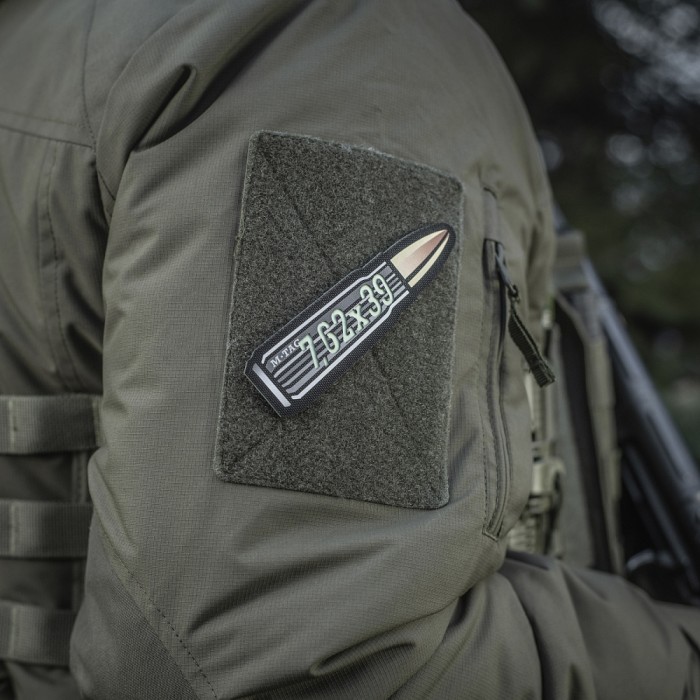 M-Tac нашивка 7,62x39 Ammo Black/GID M-Tac нашивка 7,62x39 Ammo Black/GID