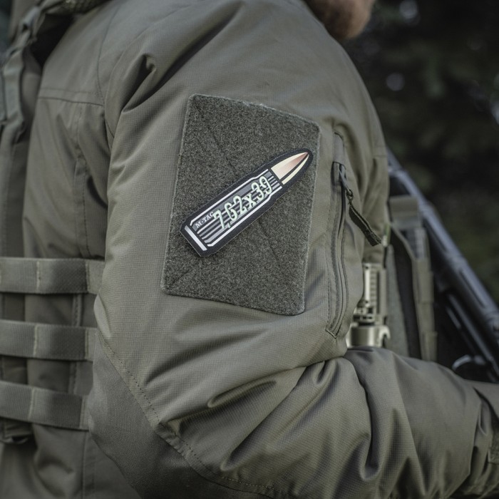 M-Tac нашивка 7,62x39 Ammo Black/GID M-Tac нашивка 7,62x39 Ammo Black/GID
