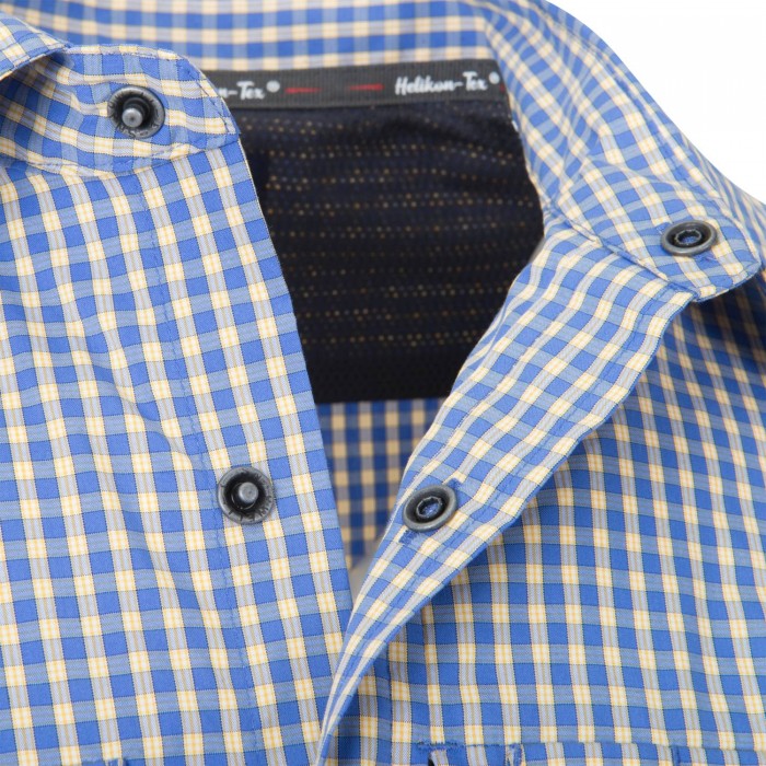 Рубашка Helikon-Tex Covert Concealed Carry Short Sleeve Shirt Голубая, Голубой Рубашка Helikon-Tex Covert Concealed Carry Short Sleeve Shirt Голубая, Голубой