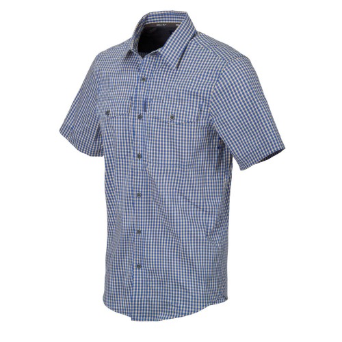 Рубашка Helikon-Tex Covert Concealed Carry Short Sleeve Shirt Голубая, Голубой