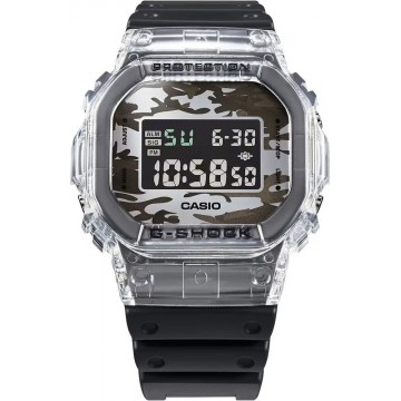 Годинник Casio DW-5600SKC-1 G-Shock., Прозорий