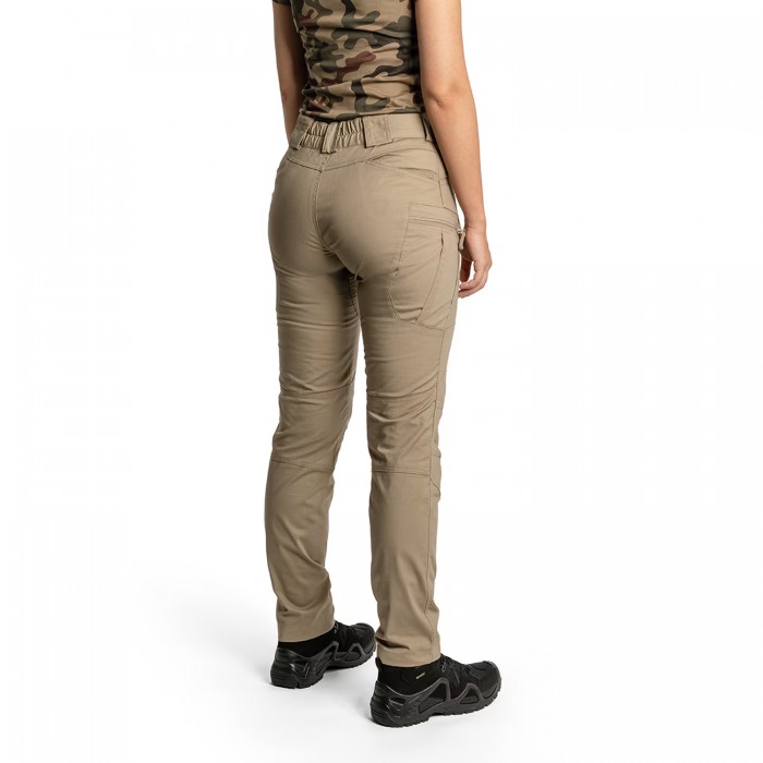 Жіночі штани тактичні демісезонні Helikon Women's UTP Resized PolyCotton Rip-Stop, Khaki Жіночі штани тактичні демісезонні Helikon Women's UTP Resized PolyCotton Rip-Stop, Khaki