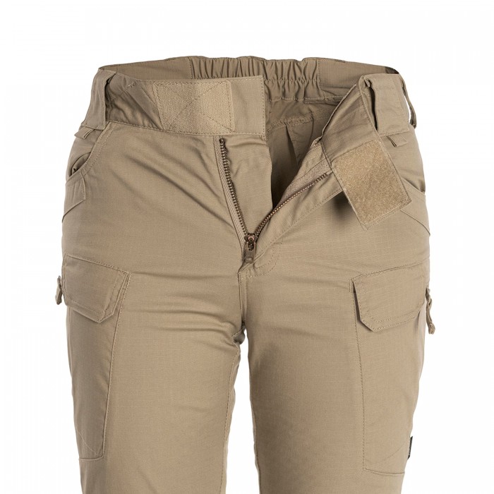 Жіночі штани тактичні демісезонні Helikon Women's UTP Resized PolyCotton Rip-Stop, Khaki Жіночі штани тактичні демісезонні Helikon Women's UTP Resized PolyCotton Rip-Stop, Khaki