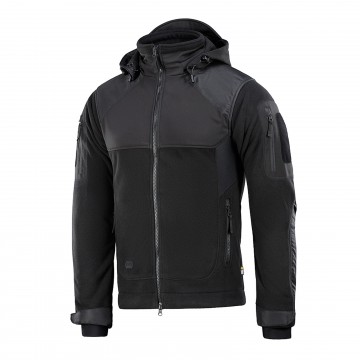 Куртка флисовая M-Tac Norman Windblock Fleece, Black