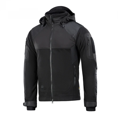 Куртка флисовая M-Tac Norman Windblock Fleece, Black