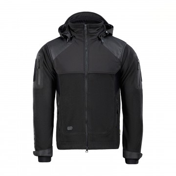 Куртка флисовая M-Tac Norman Windblock Fleece, Black