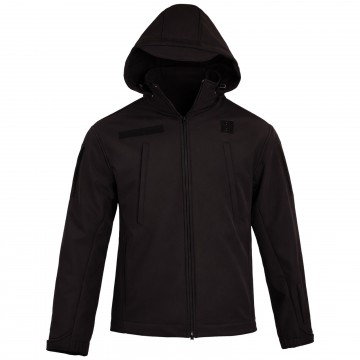 Куртка Vik-Tailor з флісовою кофтою Softshell, Black