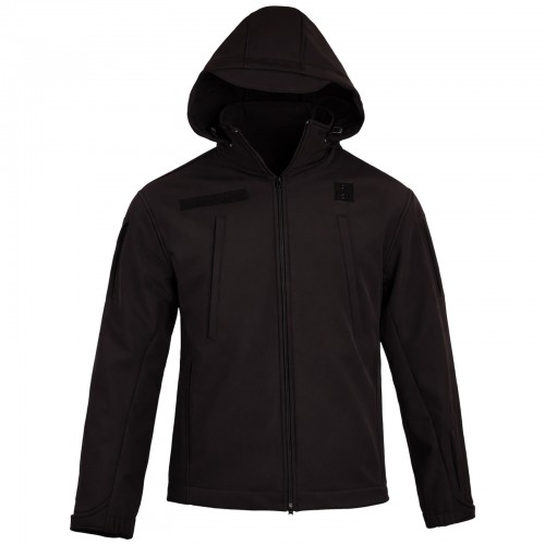 Куртка Vik-Tailor з флісовою кофтою Softshell, Black