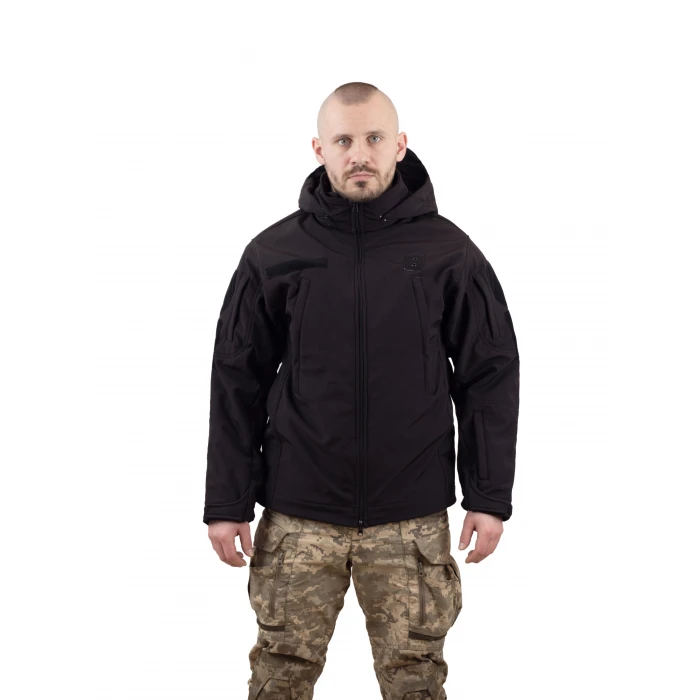 Куртка Vik-Tailor с флисовой кофтой Softshell, Black Куртка Vik-Tailor с флисовой кофтой Softshell, Black