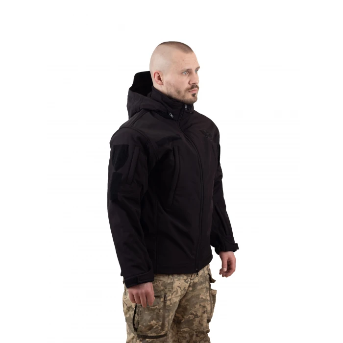 Куртка Vik-Tailor с флисовой кофтой Softshell, Black Куртка Vik-Tailor с флисовой кофтой Softshell, Black