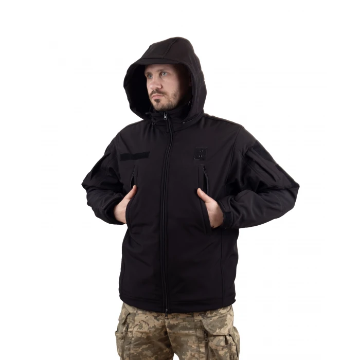 Куртка Vik-Tailor с флисовой кофтой Softshell, Black Куртка Vik-Tailor с флисовой кофтой Softshell, Black