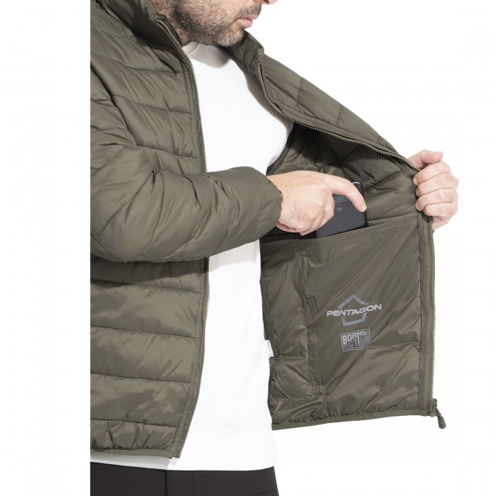 Куртка демисезонная Pentagon Nucleus Liner Jacket RAL7013, Olive Куртка демисезонная Pentagon Nucleus Liner Jacket RAL7013, Olive