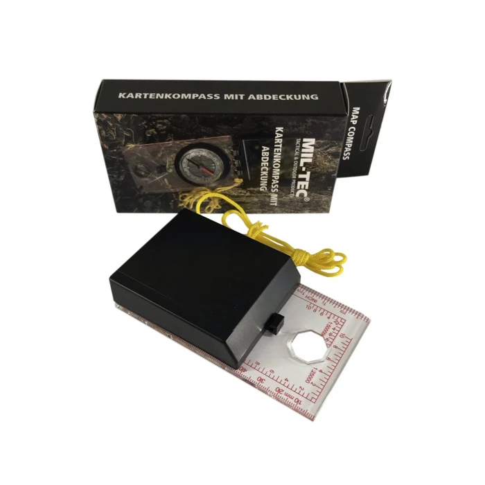 Компас для мапи із дзеркалом MIL-TEC Map Compass Компас для мапи із дзеркалом MIL-TEC Map Compass