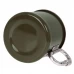 Кружка стальная MIL-TEC 500ml с карабином Olive