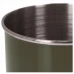 Кружка стальная MIL-TEC 500ml с карабином Olive
