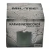 Кружка стальная MIL-TEC 500ml с карабином Olive