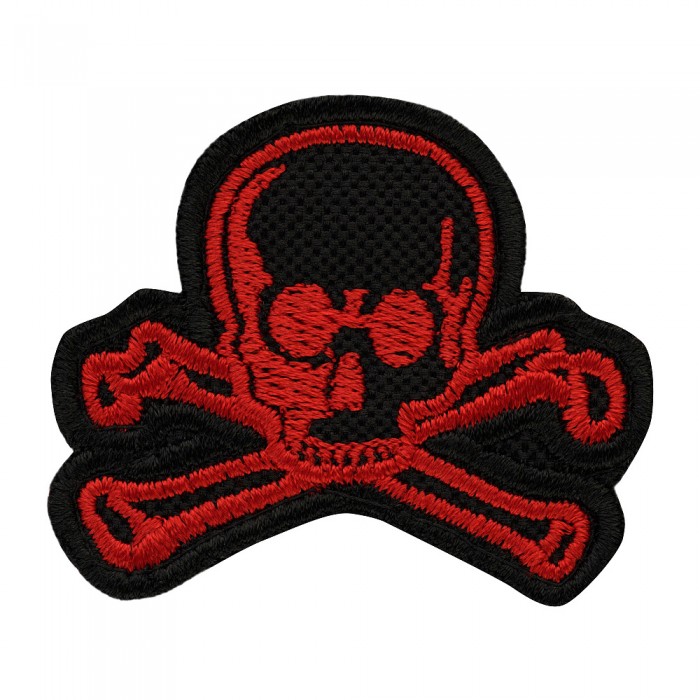 M-Tac нашивка Old Skull красно-черная M-Tac нашивка Old Skull красно-черная
