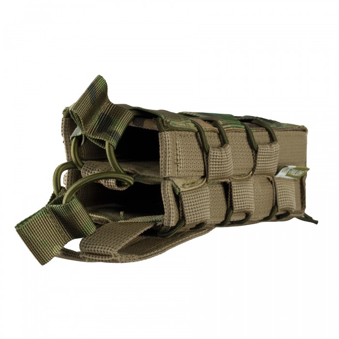 Подсумок на 2 магазина АК открытый Multicam Подсумок на 2 магазина АК открытый Multicam