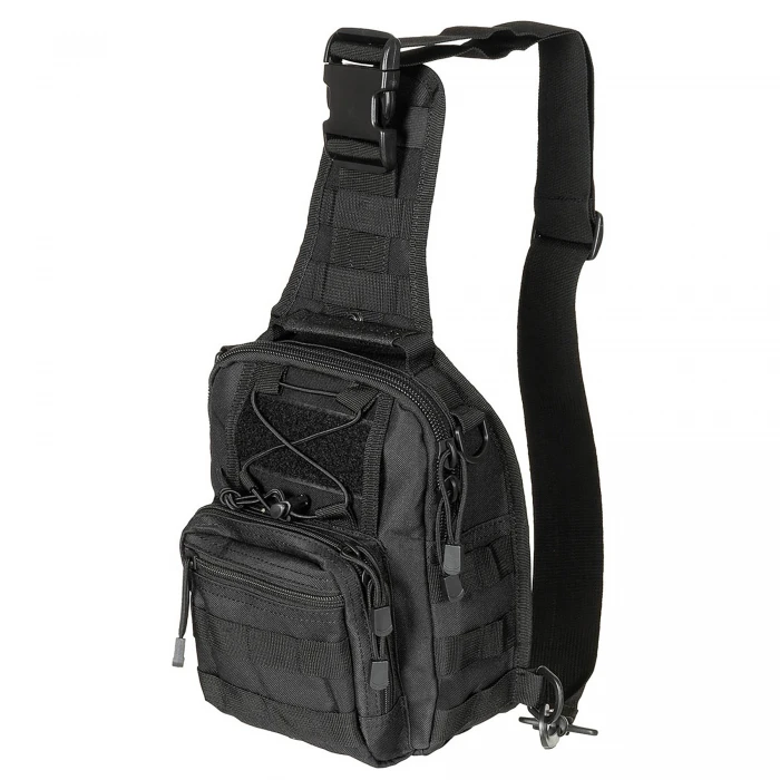 Сумка однолямочная MOLLE 7л Чёрный, Black Сумка однолямочная MOLLE 7л Чёрный, Black