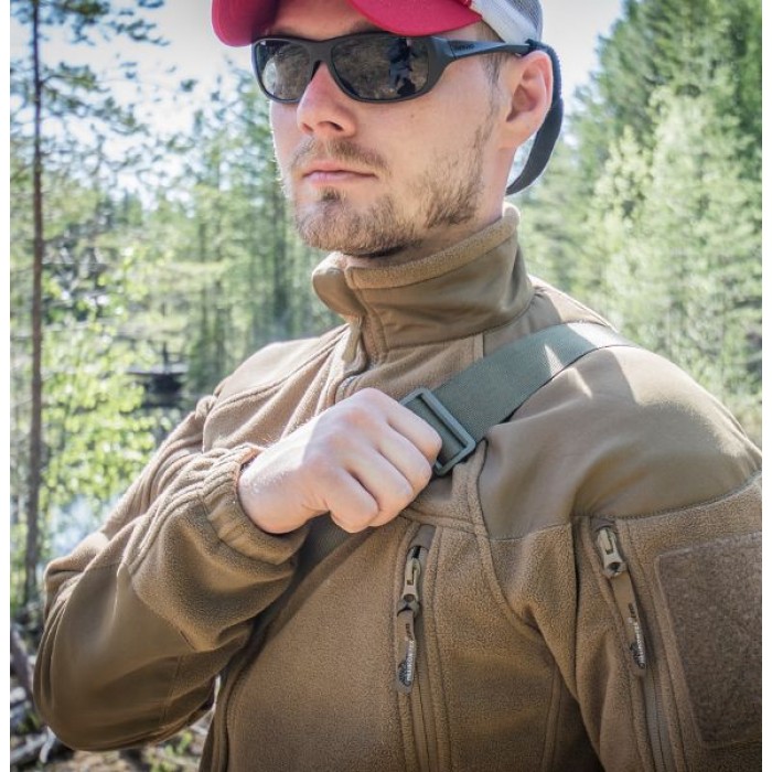 Кофта флісова Helikon-Tex Stratus Jacket Shadow Grey, Сірий Кофта флісова Helikon-Tex Stratus Jacket Shadow Grey, Сірий