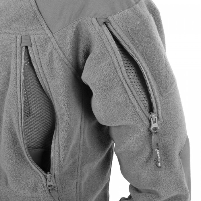 Кофта флісова Helikon-Tex Stratus Jacket Shadow Grey, Сірий Кофта флісова Helikon-Tex Stratus Jacket Shadow Grey, Сірий