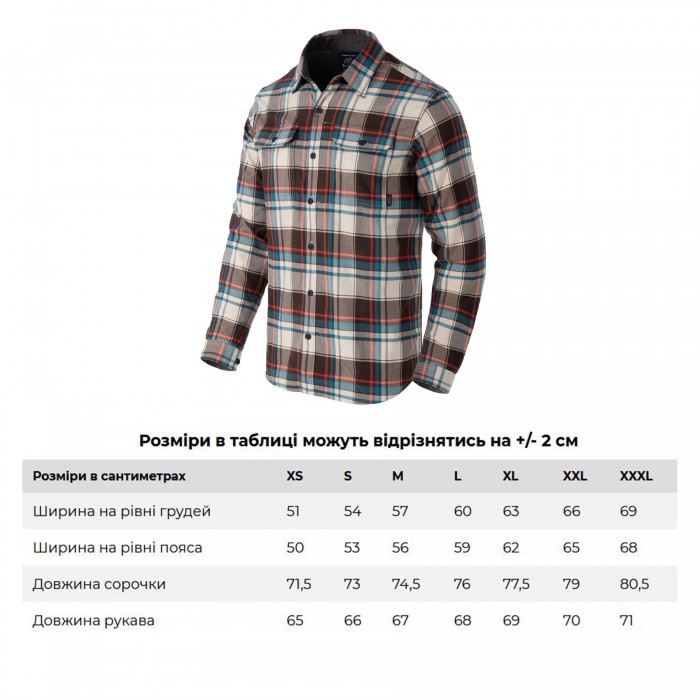 Сорочка Helikon-Tex Greyman Shirt Foggy Meadow Plaid Сорочка Helikon-Tex Greyman Shirt Foggy Meadow Plaid