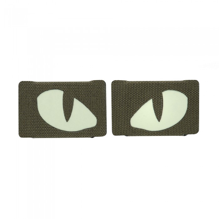 M-Tac нашивка Tiger Eyes Laser Cut (пара) Ranger Green M-Tac нашивка Tiger Eyes Laser Cut (пара) Ranger Green