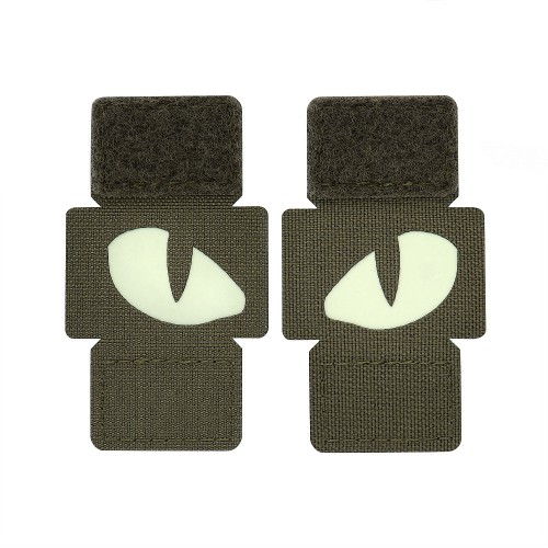 M-Tac нашивка Tiger Eyes Laser Cut (пара) Ranger Green