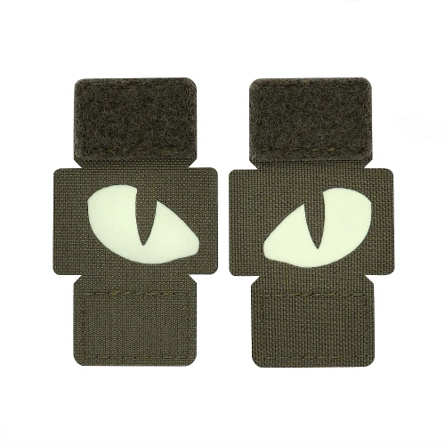 M-Tac нашивка Tiger Eyes Laser Cut (пара) Ranger Green