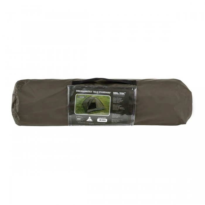 Палатка 3-местная MIL-TEC «IGLU Standart» Olive Палатка 3-местная MIL-TEC «IGLU Standart» Olive