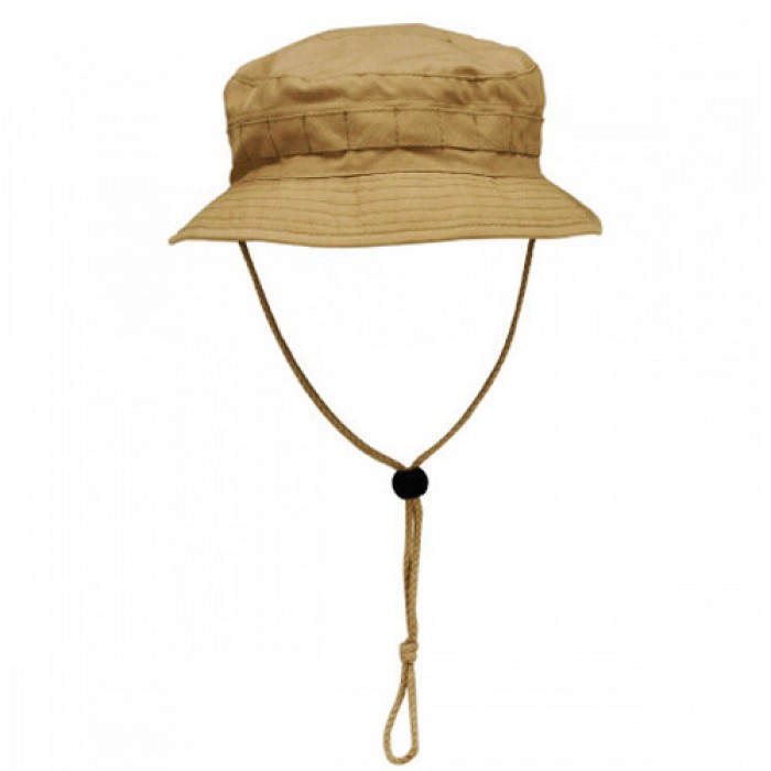 Панама с малым отворотом MFH GB SF Bush Hat Рип-Стоп Khaki Панама с малым отворотом MFH GB SF Bush Hat Рип-Стоп Khaki