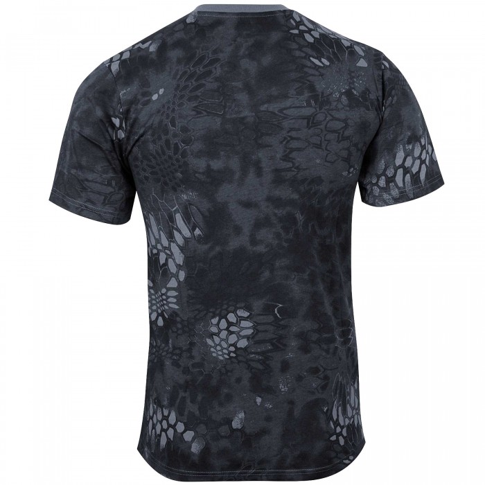 Футболка камуфляжная MIL-TEC T-Shirt Mandra Black, 3XL Футболка камуфляжная MIL-TEC T-Shirt Mandra Black, 3XL