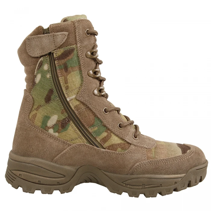 Ботинки тактические на молнии TACTICAL BOOT M.YKK ZIPPER Мультикам Ботинки тактические на молнии TACTICAL BOOT M.YKK ZIPPER Мультикам
