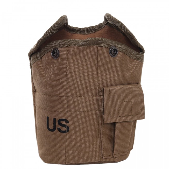 Фляга пластикова US 1L з казанком Coyote Фляга пластикова US 1L з казанком Coyote