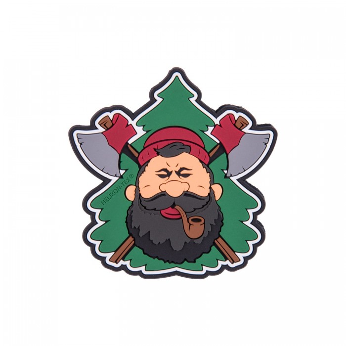 Наклейка на липучке Helikon-Tex "Beardman BUSHCRAFT" Наклейка на липучке Helikon-Tex "Beardman BUSHCRAFT"