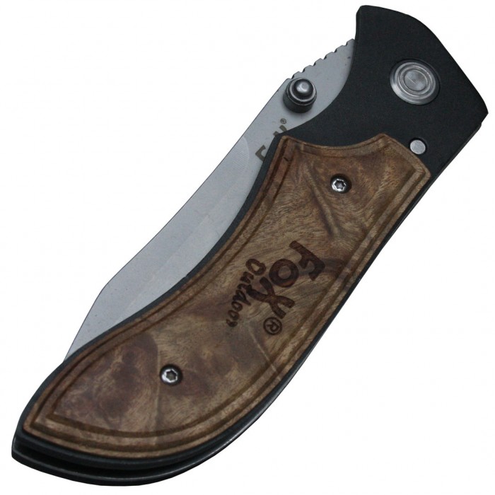 Нож складной Fox Outdoor Jack Knife с деревянной ручкой Нож складной Fox Outdoor Jack Knife с деревянной ручкой