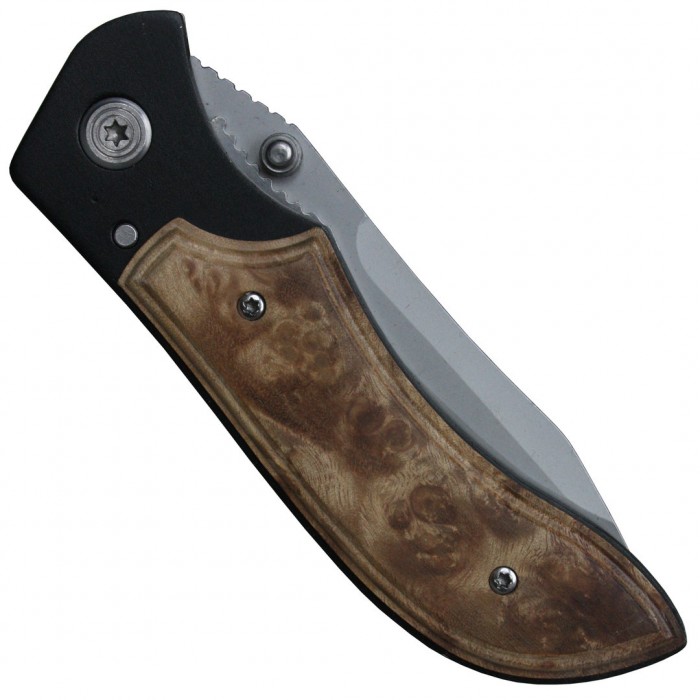 Нож складной Fox Outdoor Jack Knife с деревянной ручкой Нож складной Fox Outdoor Jack Knife с деревянной ручкой