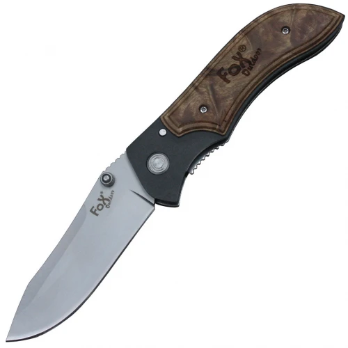 Ніж складаний Fox Outdoor Jack Knife з дерев'яним руків'ям