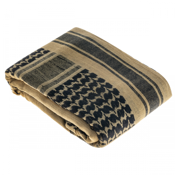 Арафатка захисний шарф Mil-Tec - Khaki/Black, Khaki Арафатка захисний шарф Mil-Tec - Khaki/Black, Khaki