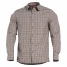 Рубашка Pentagon SNOOP LONG SHIRT коричневая клетка, 3XL