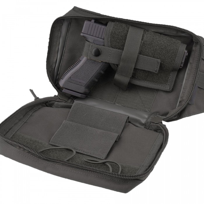 Сумка-кобура для пістолета MIL-TEC Pistol Hip Bag Чорна Сумка-кобура для пістолета MIL-TEC Pistol Hip Bag Чорна