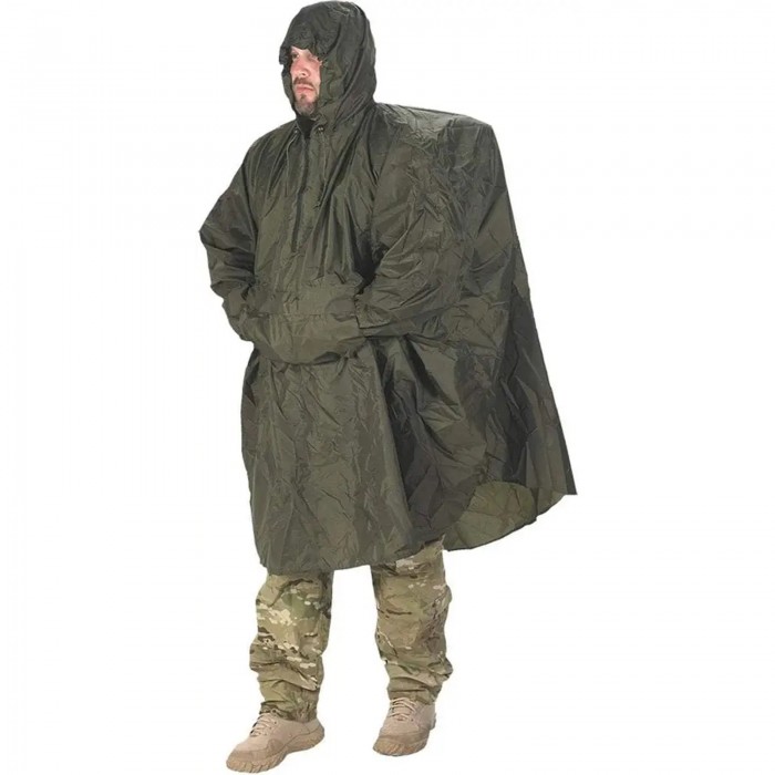 Пончо Snugpak Enhanced Patrol Poncho One Size, Olive Пончо Snugpak Enhanced Patrol Poncho One Size, Olive