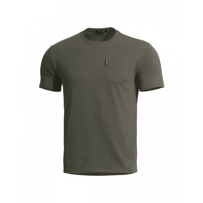 Футболка PENTAGON Ageron "With Pocket", Ranger Green Футболка PENTAGON Ageron "With Pocket", Ranger Green