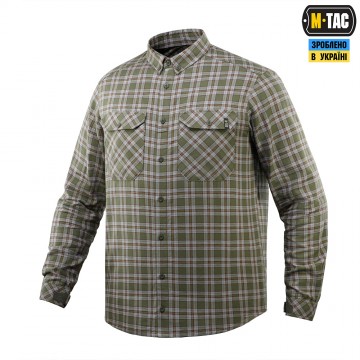 M-Tac рубашка Lumberjack Cotton Shirt, Olive/Grey