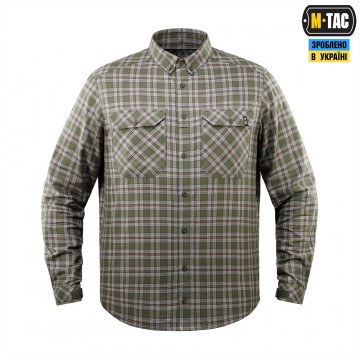 M-Tac рубашка Lumberjack Cotton Shirt, Olive/Grey
