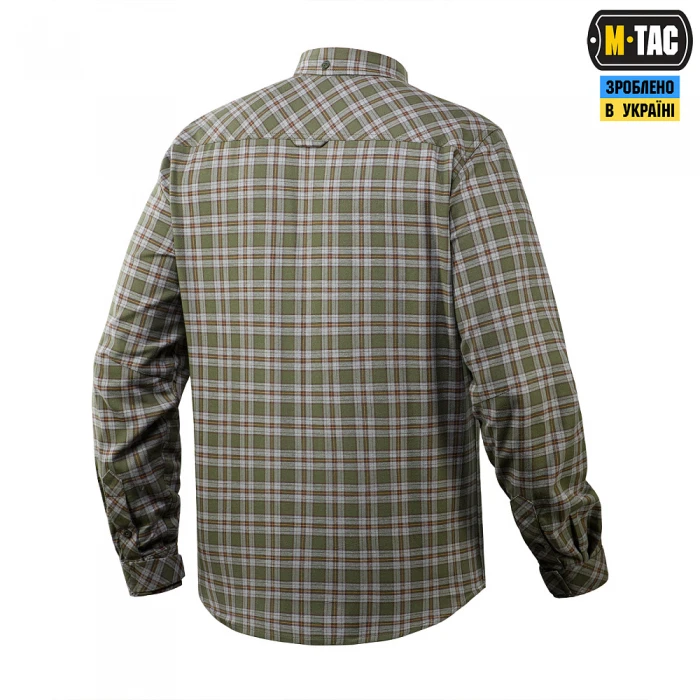 M-Tac рубашка Lumberjack Cotton Shirt, Olive/Grey M-Tac рубашка Lumberjack Cotton Shirt, Olive/Grey