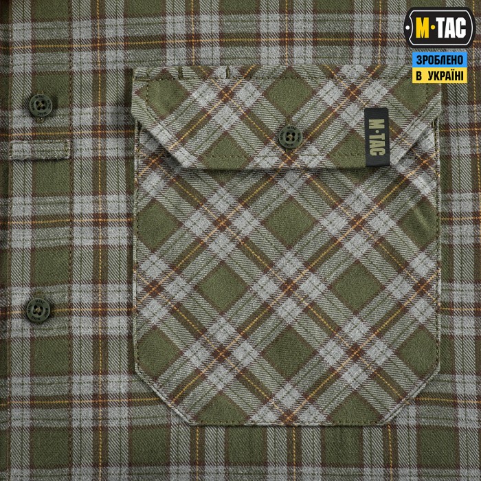 M-Tac сорочка Lumberjack Cotton Shirt, Olive/Grey M-Tac сорочка Lumberjack Cotton Shirt, Olive/Grey