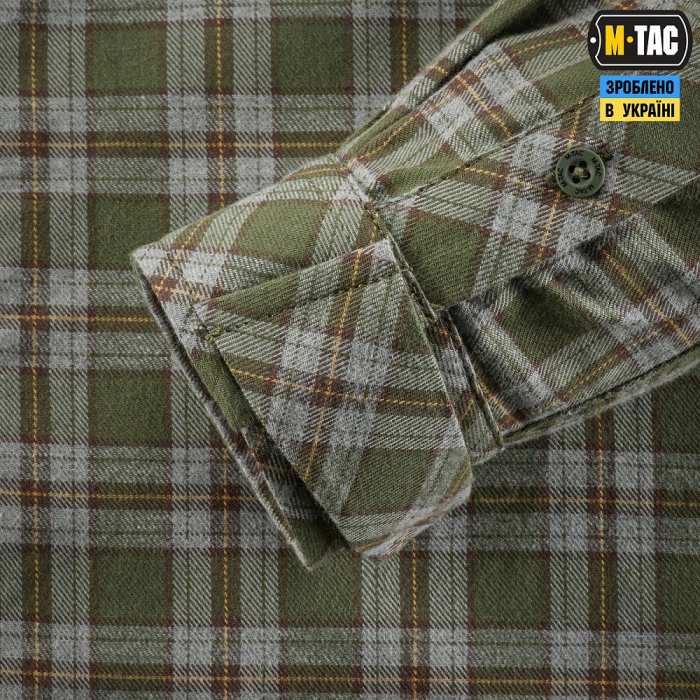 M-Tac рубашка Lumberjack Cotton Shirt, Olive/Grey M-Tac рубашка Lumberjack Cotton Shirt, Olive/Grey