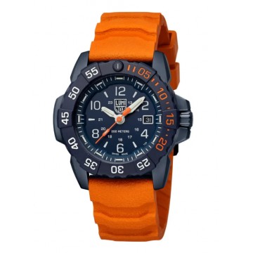 Годинник Luminox Navy Seal Steel. + ремінець, Orange