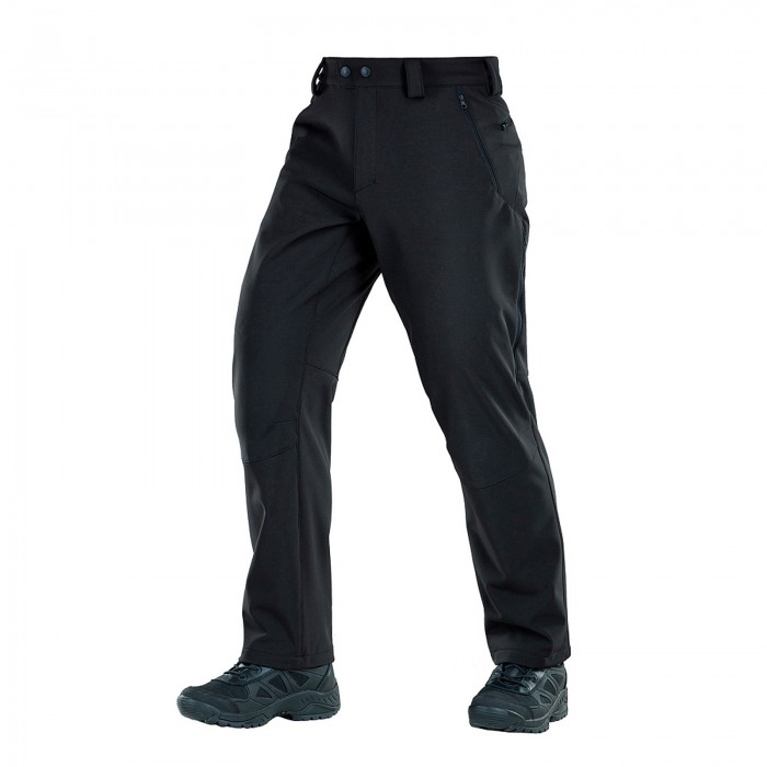 Брюки тактические зимние M-Tac Soft Shell Winter, Black Брюки тактические зимние M-Tac Soft Shell Winter, Black
